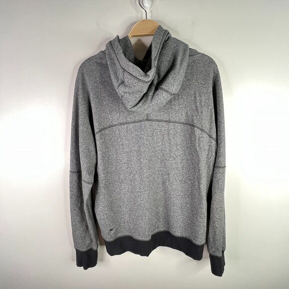 Lululemon Om & Roam Pullover Hoodie Size 4 Heathered Speckled Gray‎ Black Trim - Picture 3 of 10